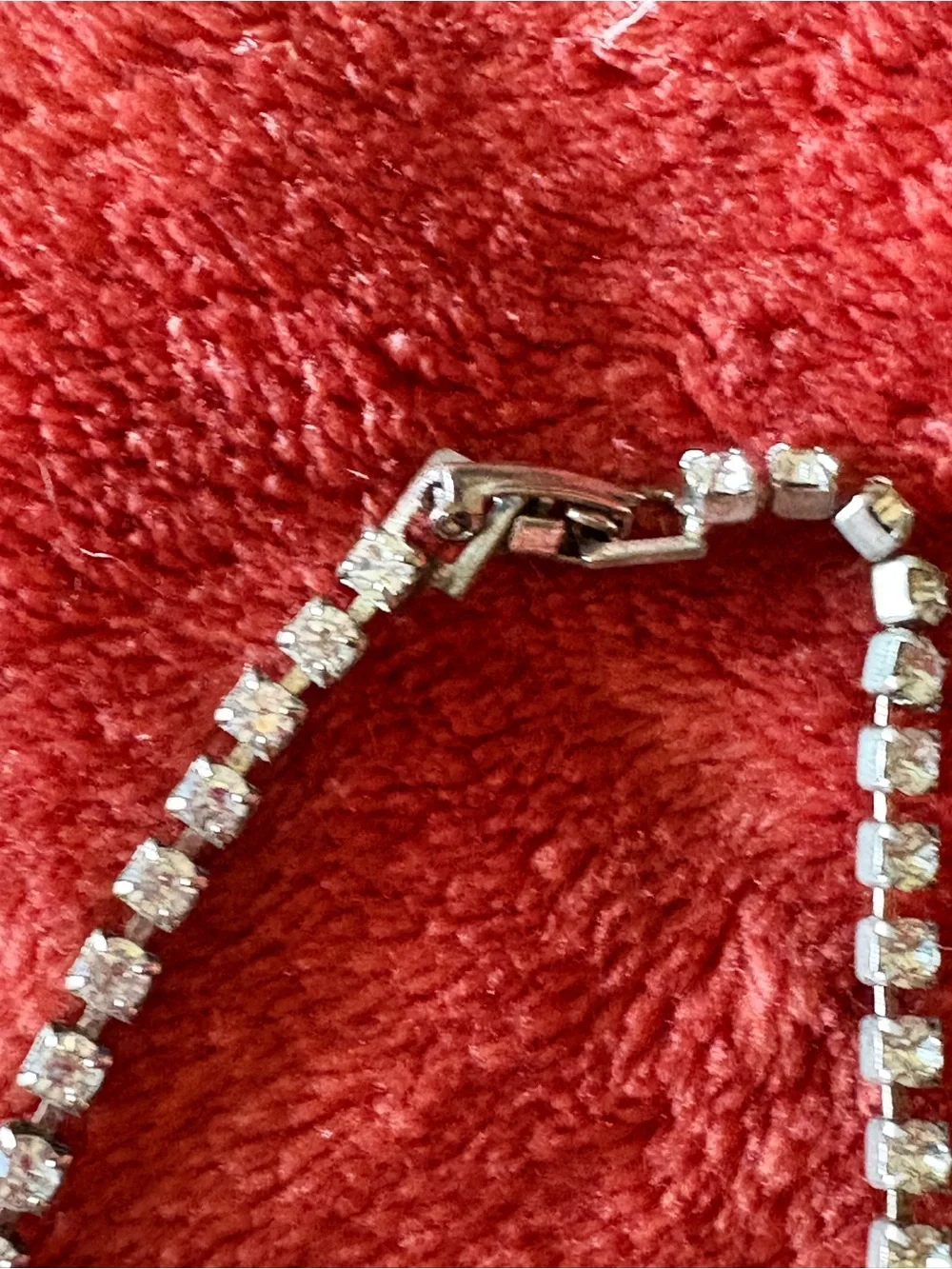 Silver Crystal Tennis Necklace, Bracelet & Drop Earrings Set